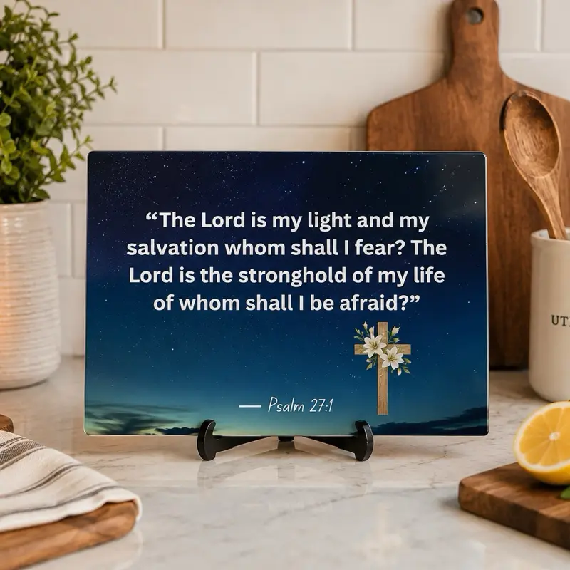 Personalized Glass Cutting Board – Custom Photo, Memorial, Scripture & Family Design Kitchen Chopping