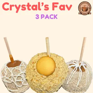 Crystals 3 Pack: Gourmet Caramel Milli Vanilli, Butterbeer, and Banana Pudding