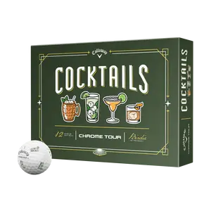 Callaway Golf Chrome Tour Cocktails Golf Balls in White