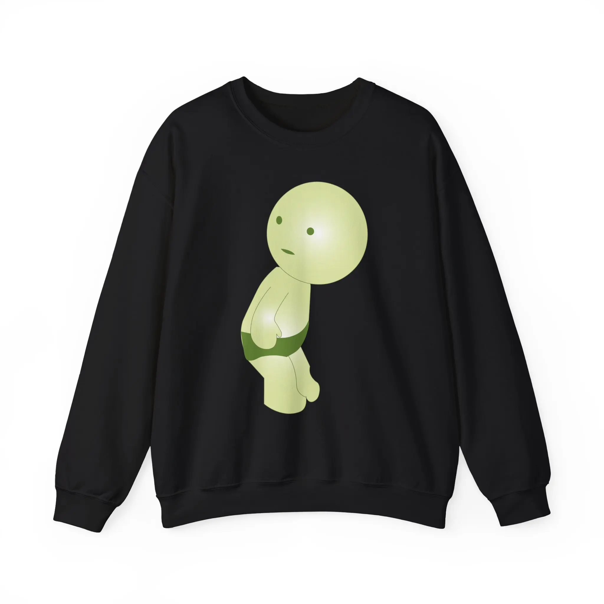 Crewneck Sweatshirt, smiski design - Unisex Cozy Jumper, Fun Character Graphic Shirt, Gift for Him Her, Warm Pullover, Cute Anime Sweater,
