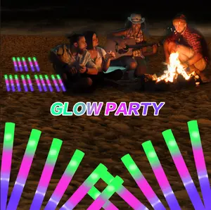 35-Pack LED Glow Sticks - Multi-Color  Sticks with 3 Dynamic Modes | Battery Operated Party Supplies for Festivals, Raves, Weddings & Holidays | Perfect Party Favors, Decor + Gifts for BF/GF & Festive Celebrations | Colorful Light