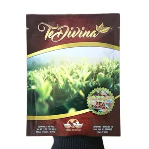 Tea Organic Natural Herbal Tea with Reishi 12 Herbs 50 mg No Caffeine 8oz Brew Before Breakfast & Lunch Time Beverage