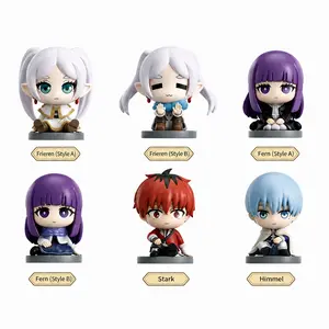 MINISO Frieren: Beyond Journey’s End Blind Box — Sitting Doll Collectible Figurine, Cute Toy Decoration for Girls’ Birthday Gift#Summervibes