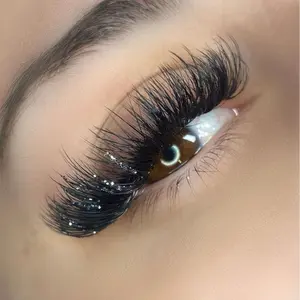 [BACK IN STOCK]Individual 13MM Glitter Eyelash Clusters