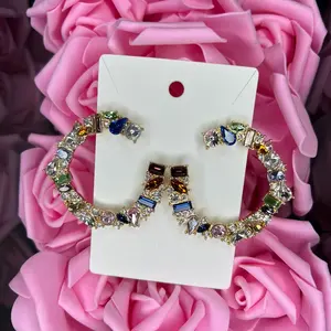 Glam Fashion Statement Earrings Female Casual Elegant