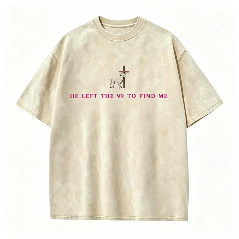 He Left the 99 to Find Me Shirt, Christian Shirts for Christian Gifts for Women Bible Verse Shirt Religious Shirt Lost Sheep Shirt