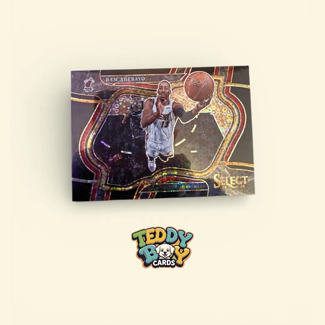 2022 Panini Select Bam Adebayo Black Prizm Disco 1/1