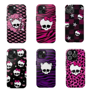 M0n3ter High Tough Rubber Smartphone Case - Trendy Mobile Phone Accessory, Wireless-Ready Shell for iPhone 11/12/13/14/15/16/17 ProMax Plus & Samsung Phones, Ideal for Men & Women, Halloween & Christmas summerwins