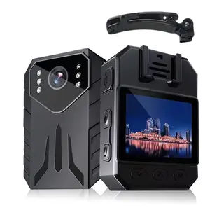 1080P Wearable Body Camera 2.0, Portable Camcorder - Hands-Free Portable Camera with Panoramic Night Vision, 1800mAh Long-Lasting Battery, Video Recording, DVR Loop Recording & Clip-On Mount for Cycling, Outdoor Sports, Vlogging, Travel, Hiking