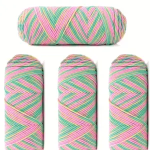 Ombré Tye Dye Yarn - Vibrant Pastel Colors for Creative Knitting & Crochet Projects
