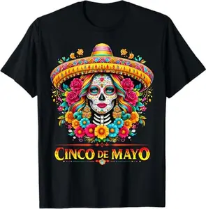 Mexican Fiesta 5 De Mayo  Women Cinco De Mayo 2026 T-Shirt Crewneck
