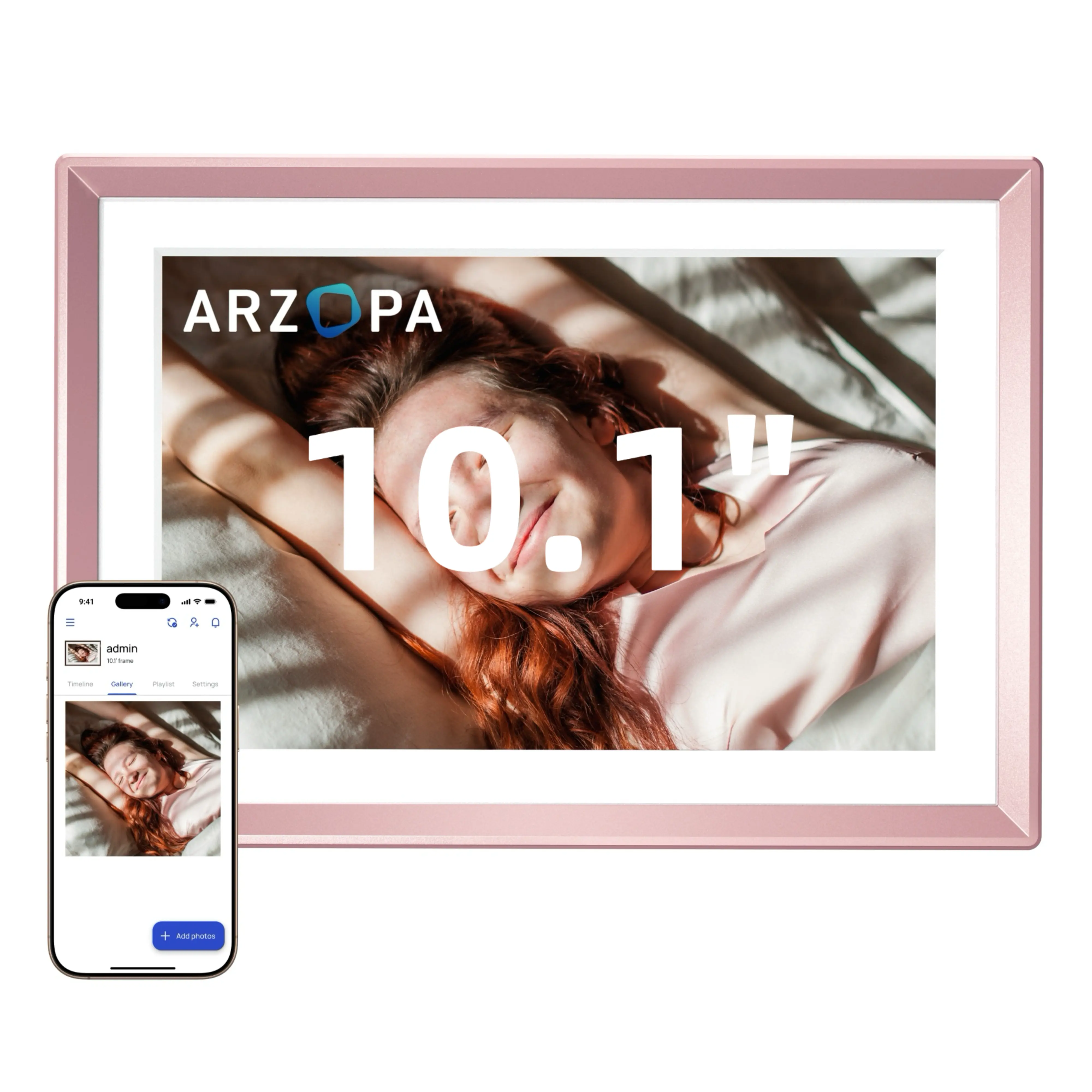 Rose Gold-10.1"-ARZOPA App
