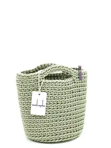 Scandinavian Style Tote Bag Frozen Sage