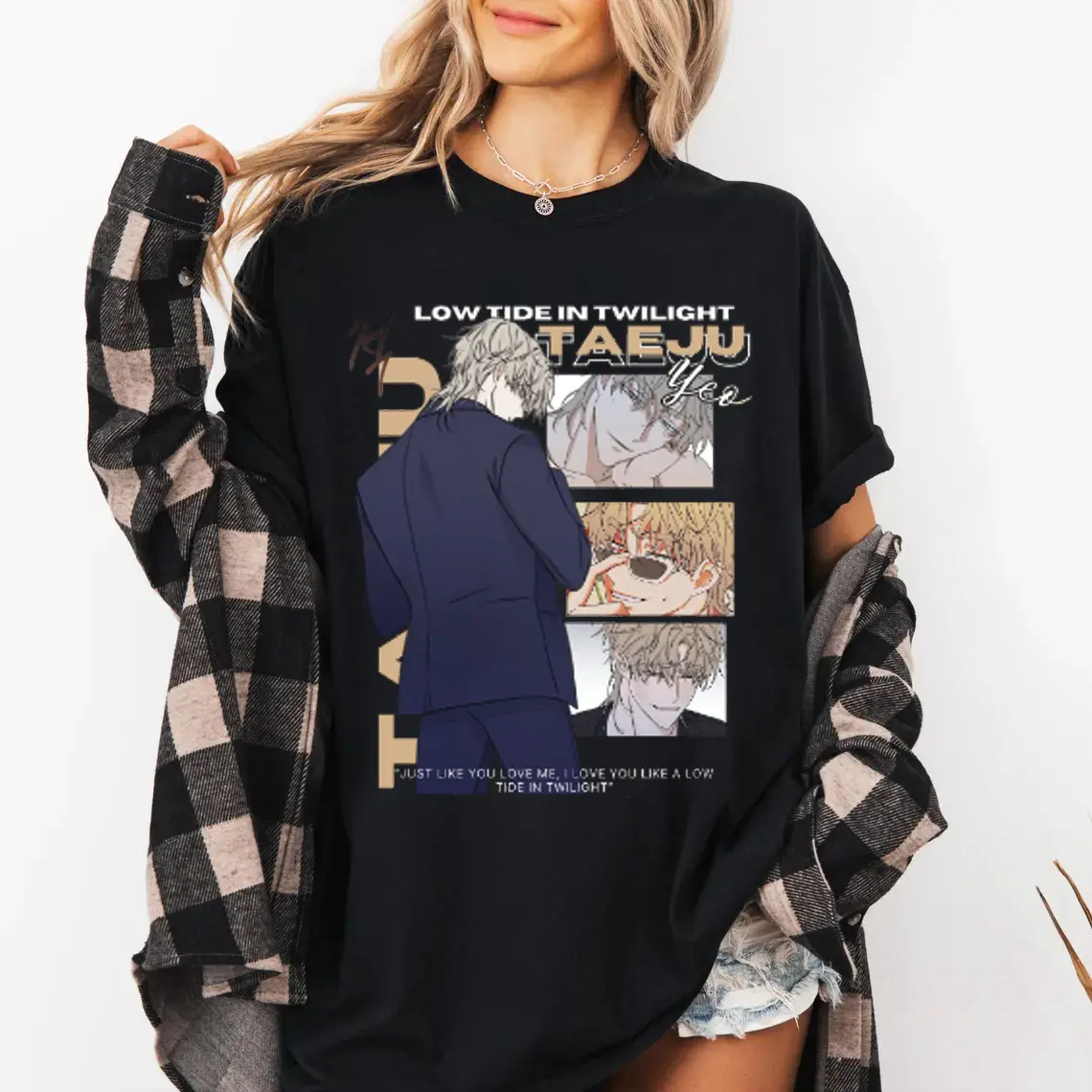 Low Tide in Twilight Anime Collection Tee – Trending Graphic Shirt for Everyday Wear