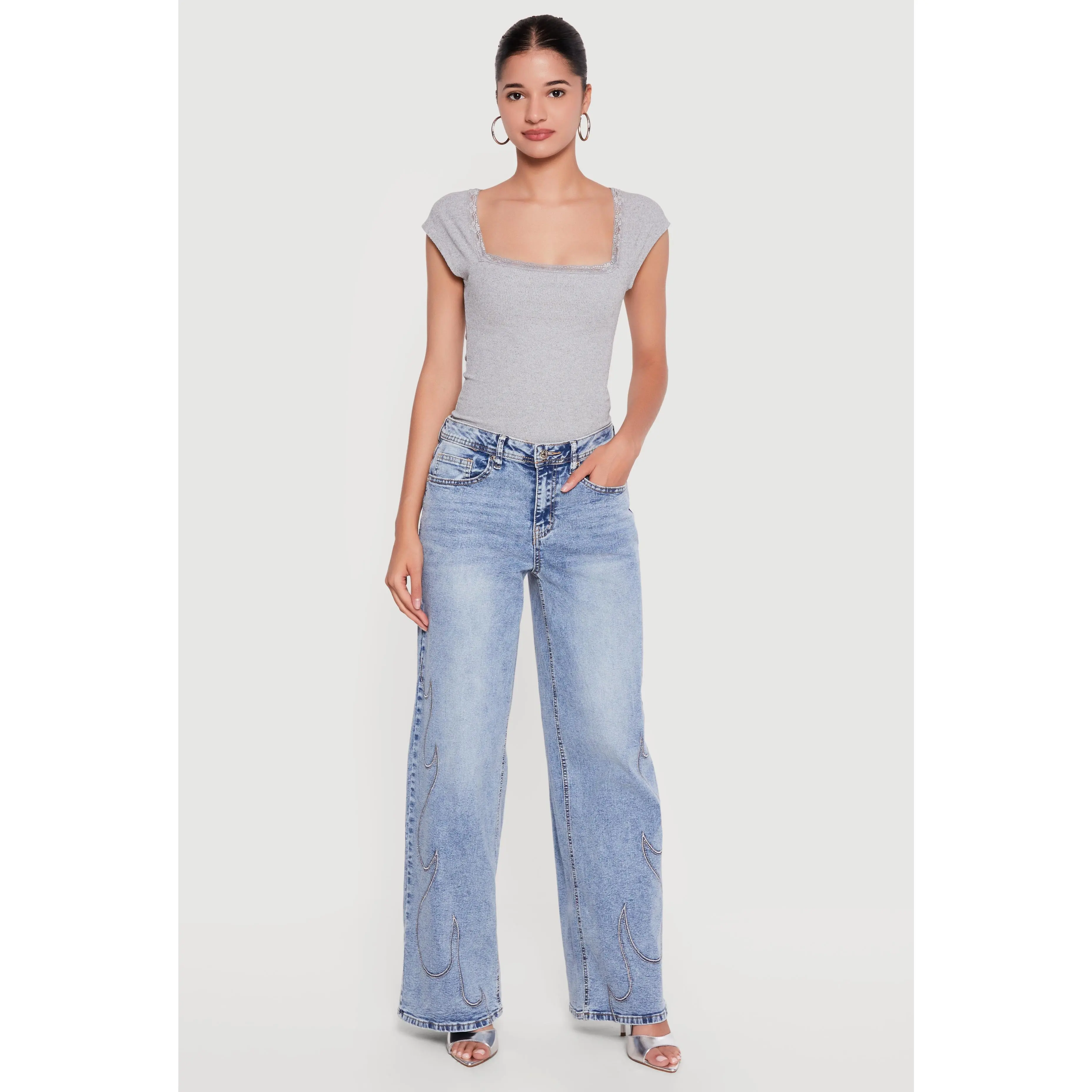 Fire Emblem Decorative Stitch Whiskered Jeans