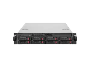 Silverstone RM22-308, 2U 8-bay 2.5" / 3.5" HDD / SSD rackmount storage chassis with Mini-SAS HD SFF-8643 12 Gb/s interface