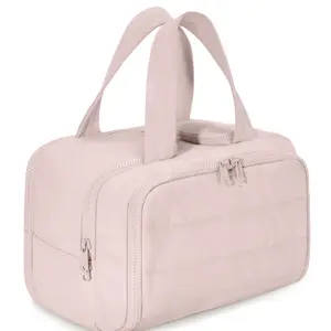 4 in 1 Toiletry Bag, Large Capacity Travel Organizer with 4 Compartments, Multi-functional Toiletry Bag for Women & Girls, Makeup Travel Organizer, Travel Cosmetic Bags