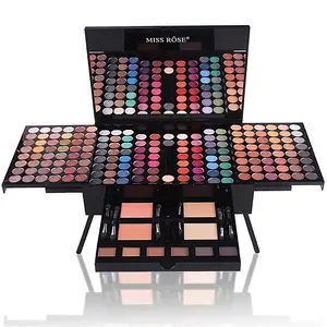 180 Color Makeup Palette Set, Multi-functional Cosmetic Set, Glam Set, Eyeshadow Set, 1 Set Eye Shadow Palette & Blush & Highlighter Palette, Professional Facial Makeup Set for Women, Face Makeup Sets, Makeup Sets for Beginners, Beauty Sets