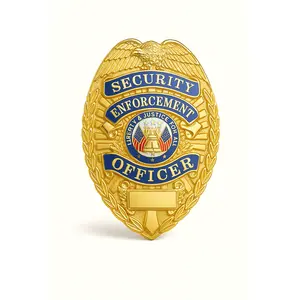 Security Enforcement Officer Badge Gold
