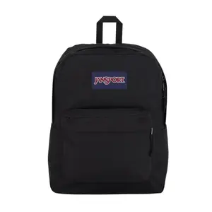JanSport SuperBreak One Backpack – Lightweight Durable School Bookbag with Large Main Compartment, Front Organizer Pocket, Everyday Travel Backpack for Students & Work, Black