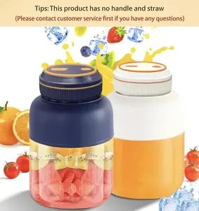 【Ensure the juicer is tightened before use】USB Rechargeable Portable Juicer Cup, Multifunctional Household Smoothie Blender