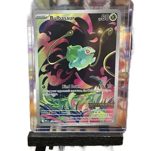 Pokemon TCG Bulbasaur IR Mega Evolution 133/132 English NM Box Topper Basic Card with Bird Down Ability