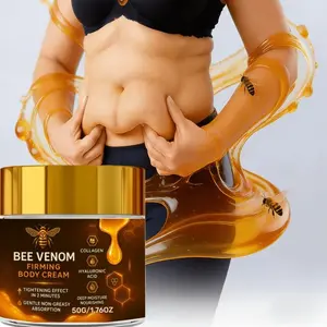 Bee Venom Firming Lifting Serum, Rich in Collagen, Honey, Hyaluronic Acid, Vitamin E, Suitable for Abdomen, Thighs, Arms, All Skin Types