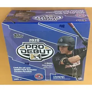 JUMBO 2020 Topps Pro Debut Baseball Jumbo Box Box (3 Auto)