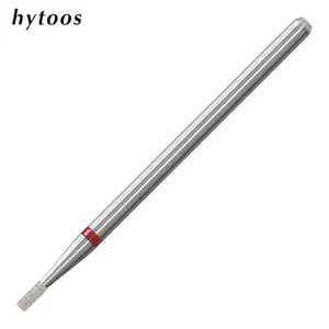 Mini Barrel Diamond Nail Bit 3/32'', Cuticle Cleaner & Dead Skin Remover, Safety Drill for Professional Manicure Tools