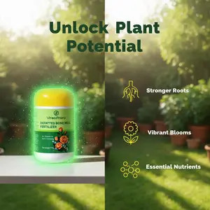 （ZS&TL）Plant Nutrition Basics: Bone Meal Fertilizer for Strong Roots and Bigger Blooms