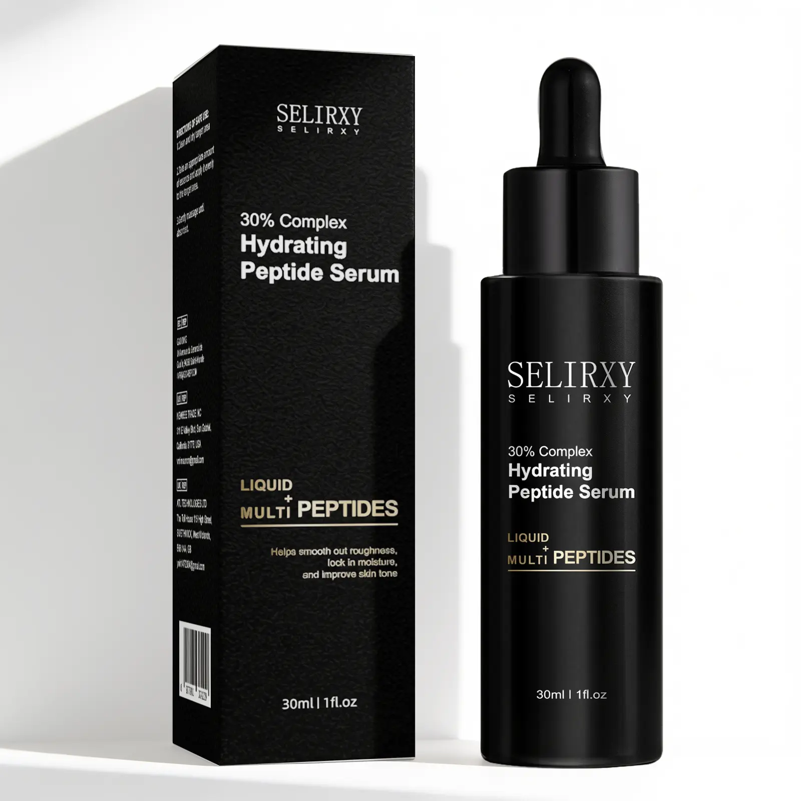 Multi Peptide Serum for Face, Multi Peptide gfserum Skincare, Peptide Lifting Serum for Anti Aging, Multi Peptide Moisturizer with Recovery Complex, Glow Peptide for Women Over 40, Hydrating Peptide Serum Korean