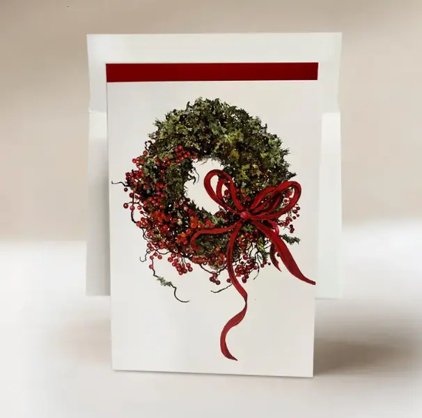 Watercolor Christmas Card