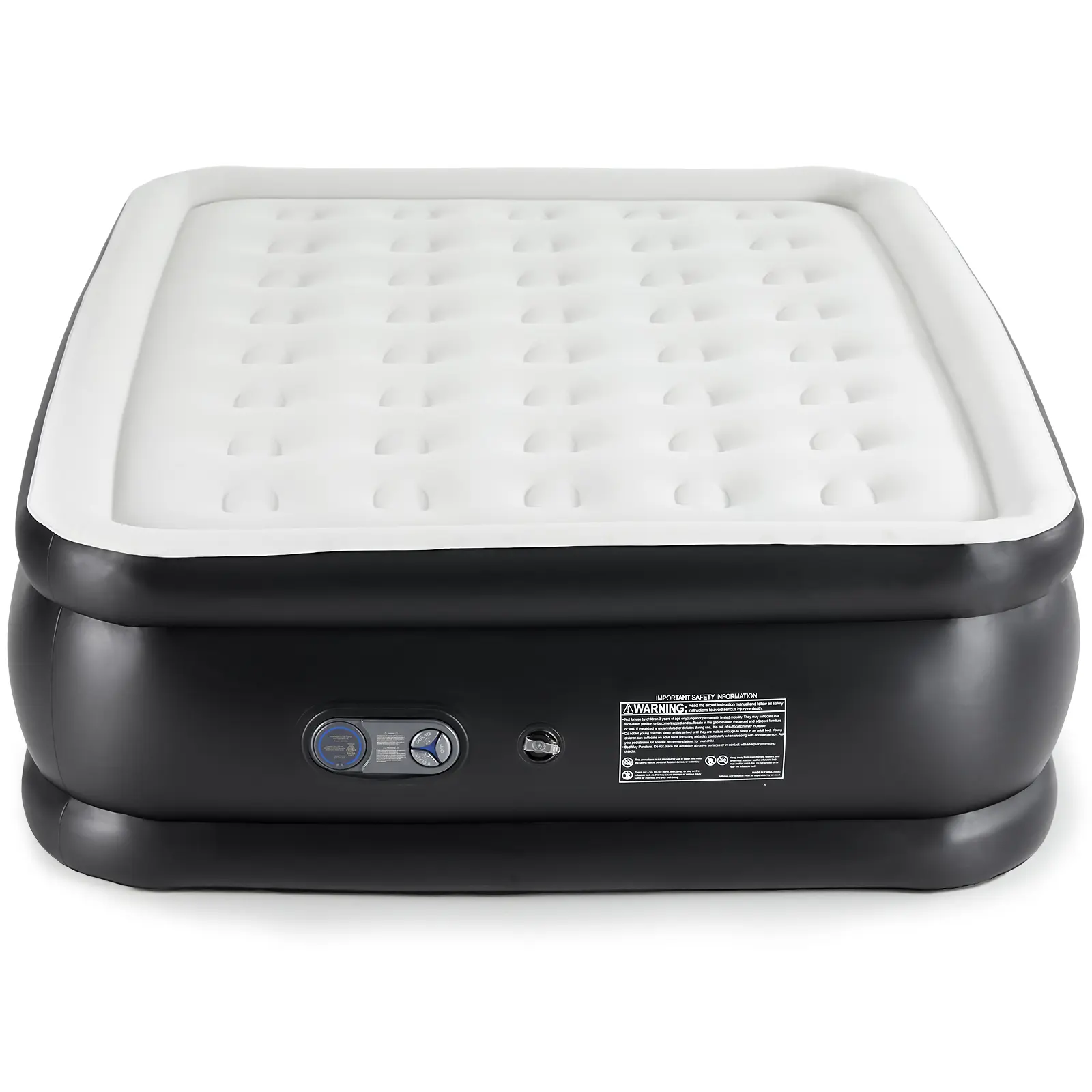 【Deal】Sweet Furniture inflatable blow-up mattress airbed with built-in high-capacity pump has a non-slip bottom and is portable for home or camping use.,father'sdaygifts,campingessentials,campinggear