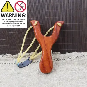 Wooden Slingshot Toy, 1 Count Outdoor Shooting Toy, Outdoor Shooting Toy for Adults, Outdoor Recreation Equipment