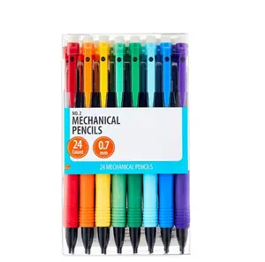 No. 2 Mechanical Pencils, 0.7 mm, 24 Pack