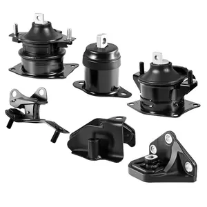 VEVOR Engine Motor Mount and Transmission Mount Kit Replacement, Set of 6, Compatible with 2003–2007 Honda Accord 2.4L L4, Replace OE #   A4526HY, A4517, A4516, A4510, A4509, A4542, Secure Support