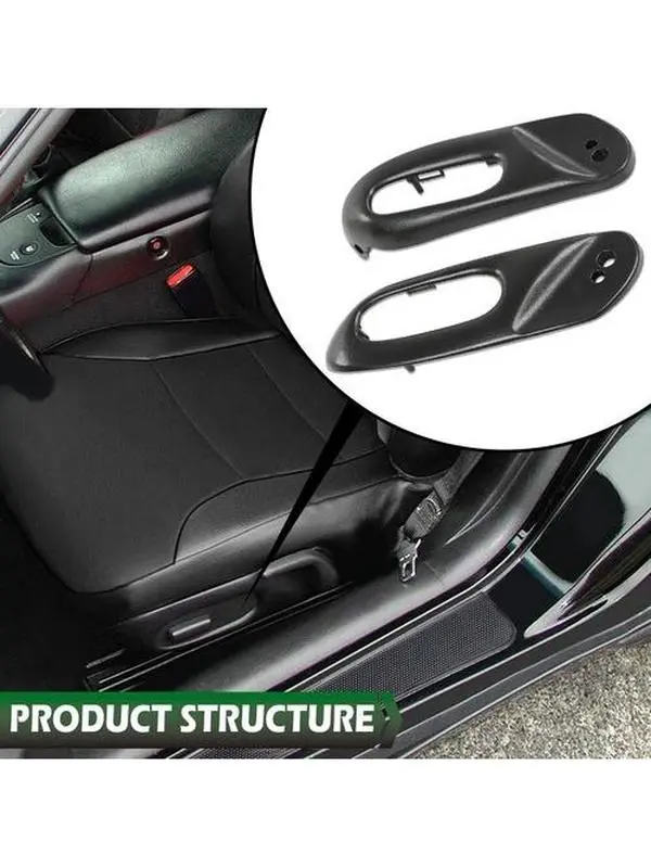 G-PLUS Motor Interior Seat Switch Bezel Trim Fit For 1997-2004 Chevrolet Corvette C5 Power Left +Right