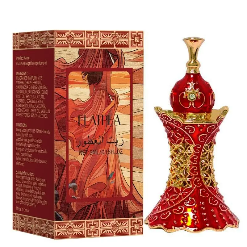 Arabian lady rose citrus floral notes drop stick pure perfume oil lasting fragrance High Quality Fragrance