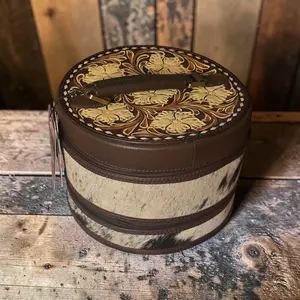 Hand tooled Jewelry Box