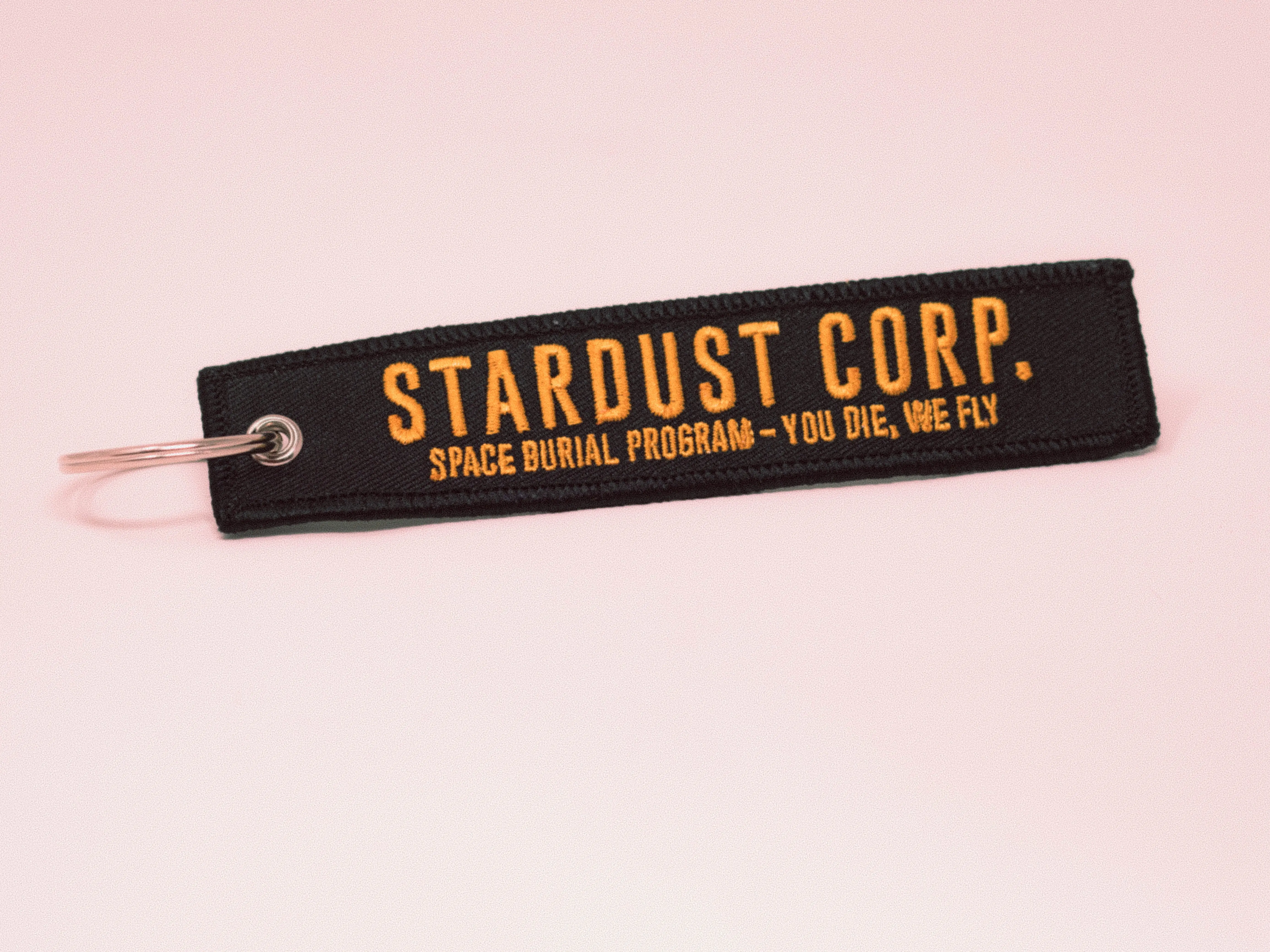 Stardust Corp. - You Die, We Fly keychain