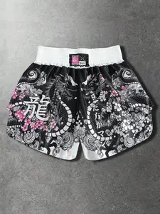 twins top king Men Women Jujitsu Fight Grappling Boxing Training Shorts Breathable Mma Fighting Pants Tiger Kids adults Muay Thai Short Martial Arts Gym Wear boxing mma shorts Summer Sports Shorts