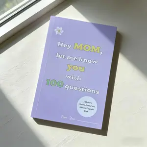 Tell Me Your Life Story, Mom-A Mother’s Guided Journal and Memory Keepsake Book,100 question for mom about her life stories.Strengthen connection with MOM,perfect Mother's day gift