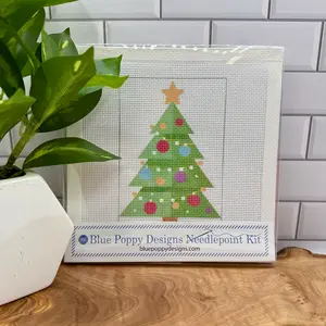 Christmas Tree Needlepoint Kit