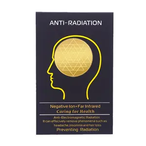 Creative Geometric Pattern Anti-Radiation Phone Stickers, Stylish and Functional Cell Phone Protection Accessories, Unique Design for Everyday Use, Cellphone, Protective