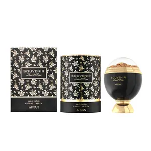 Afnan Souvenir Desert Rose for Women Eau de Parfum Spray, 3.4 Ounce