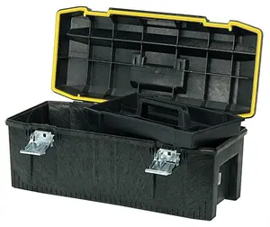 212 MAIN Stanley 028001L 28 in. Portable Structural Foam Water-Resistant Tool Case, Tool Organizer, Power Tool Storage
