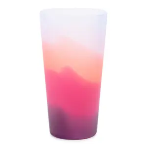 Silipint 22oz Silicone Bomber Glass – Premium LFGB-Certified, 100% Food-Grade Drinkware – Unbreakable, BPA-Free, Dishwasher & Microwave Safe, Reusable Non-Toxic Cup – Perfect for Fall Drinks, Holiday Parties, Gifting & Everyday Celebrations