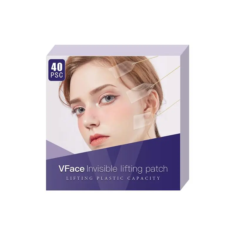 Instant Face Lift Tape, 40-Piece Set for Firming & Sculpting, Skin-Safe Beauty Tool for a Youthful Look & Simple At-Home Routine