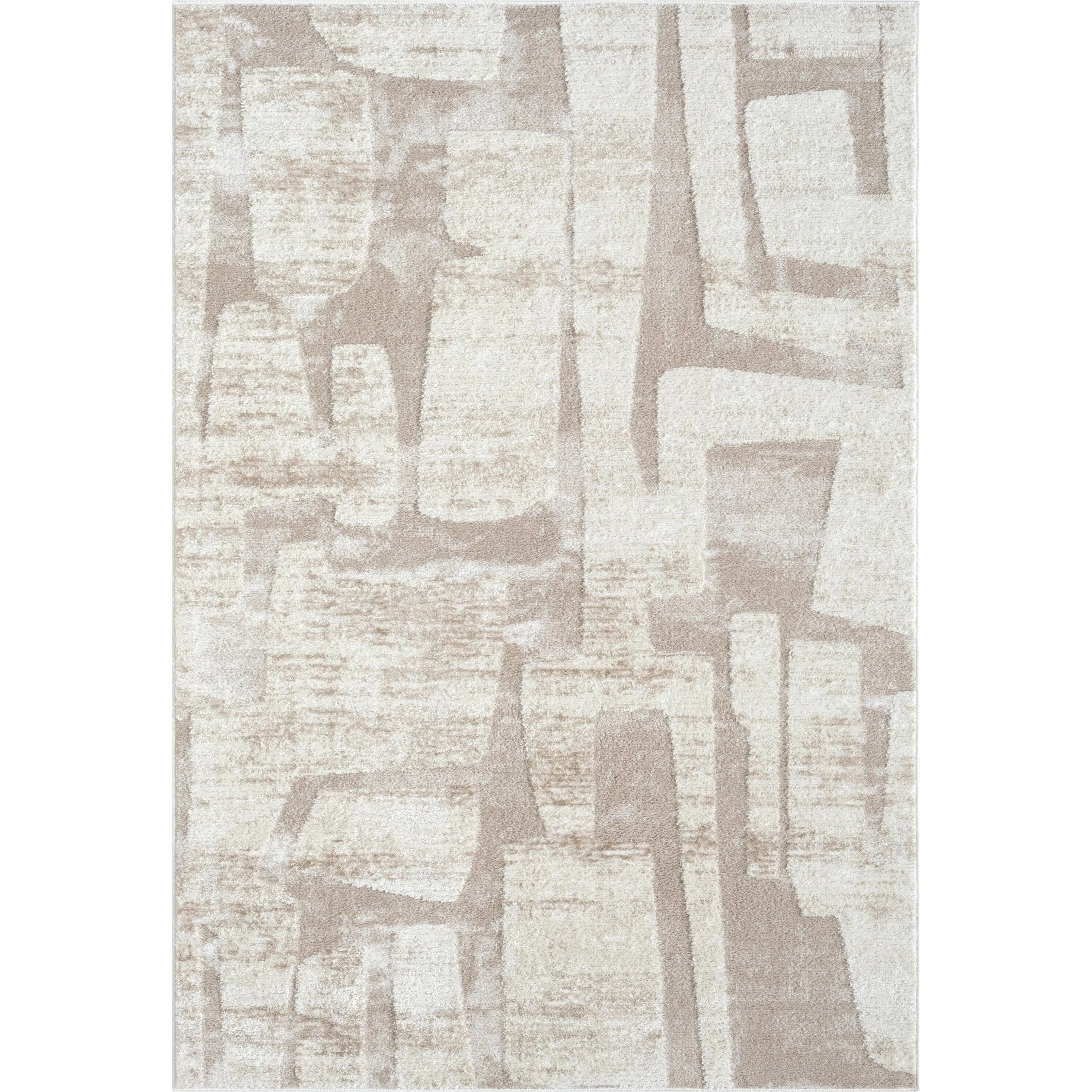 Fiona Linear Abstract Multicolor Area rug