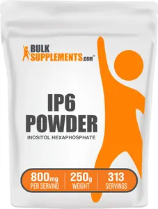BulkSupplements IP6 Powder (Inositol Hexaphosphate) -  Edible - Calcium - Inositol Powder - 100g-1kg - 800mg per Serving